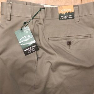 Orvis Men’s Comfort Waist Stretch Chino- Gray